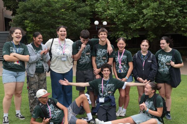 Student group with mentor