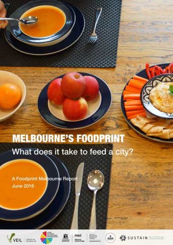 front cover, Melbourne's foodprint