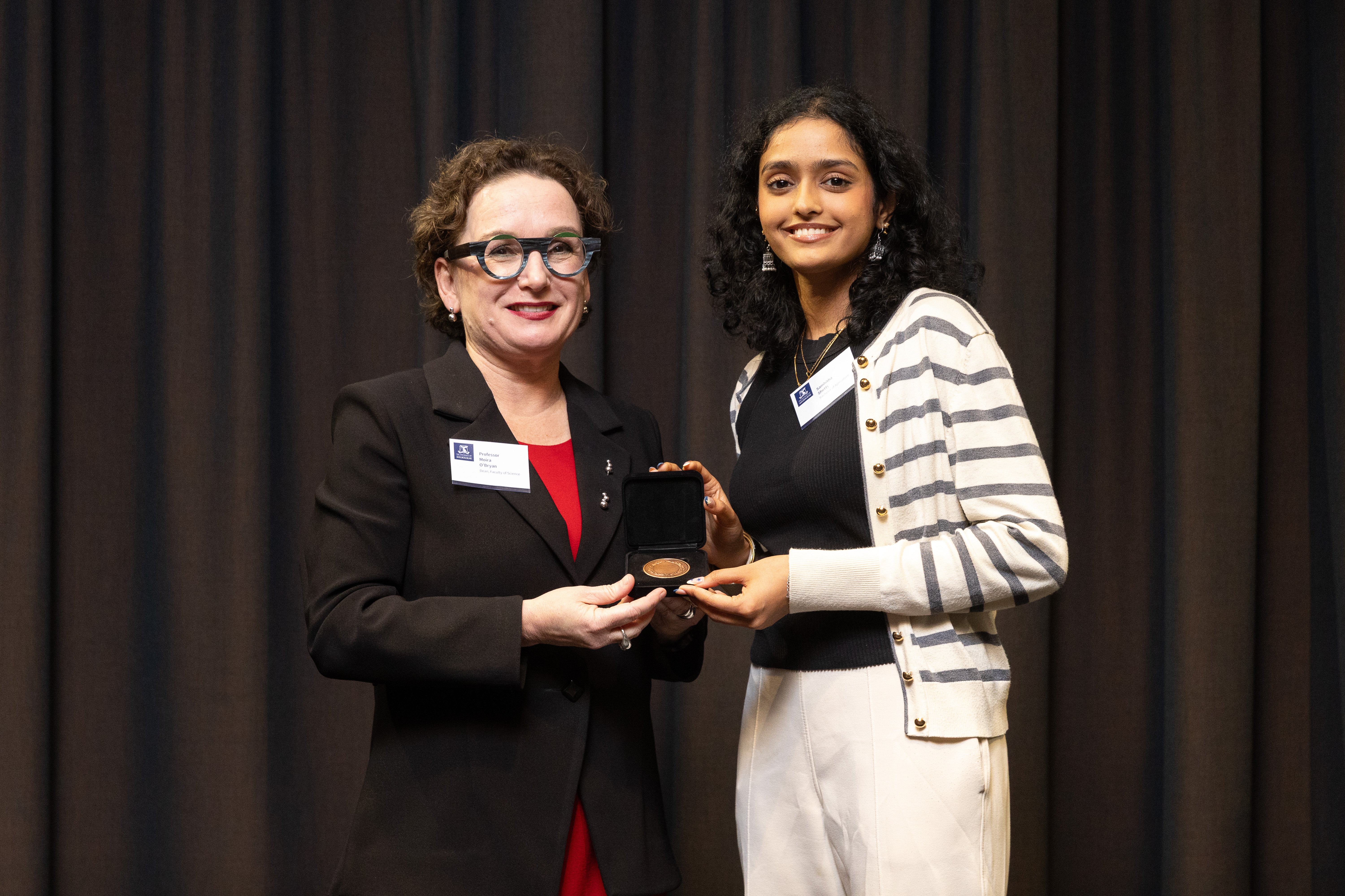 Samhitha Shetty BAgr Medal winner