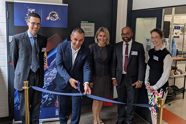 Ribbon cutting on the melbourne space lab 