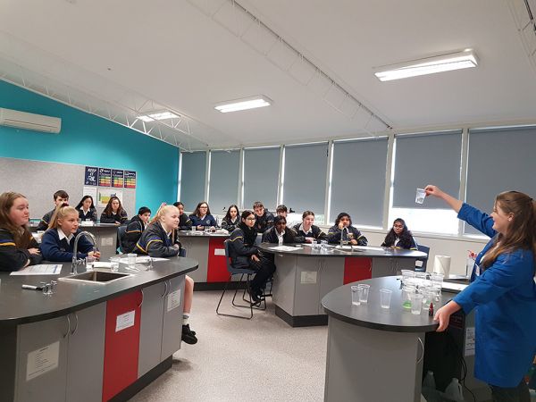 people in a classroom