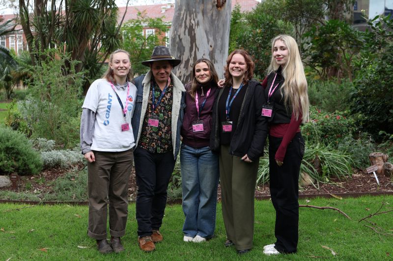five ISSRI student interns