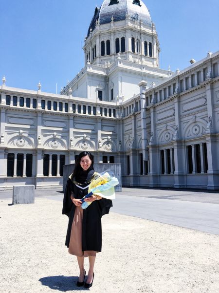 Graduating with a Bachelor of Science