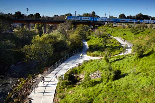 The Clifton Hill Railway Project that Zoe helped to design