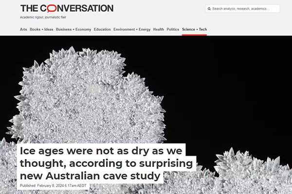 Australian ice age wetter than first thought