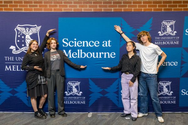 Science at Unimelb students 