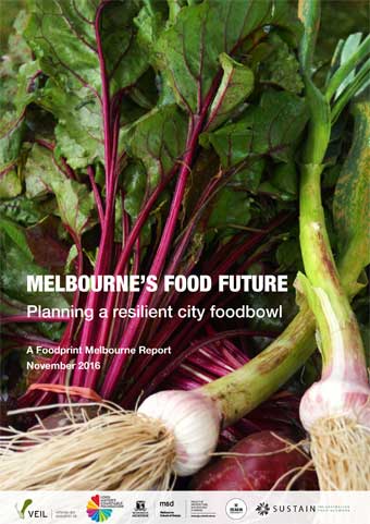 front cover, Melbourne's Food Future